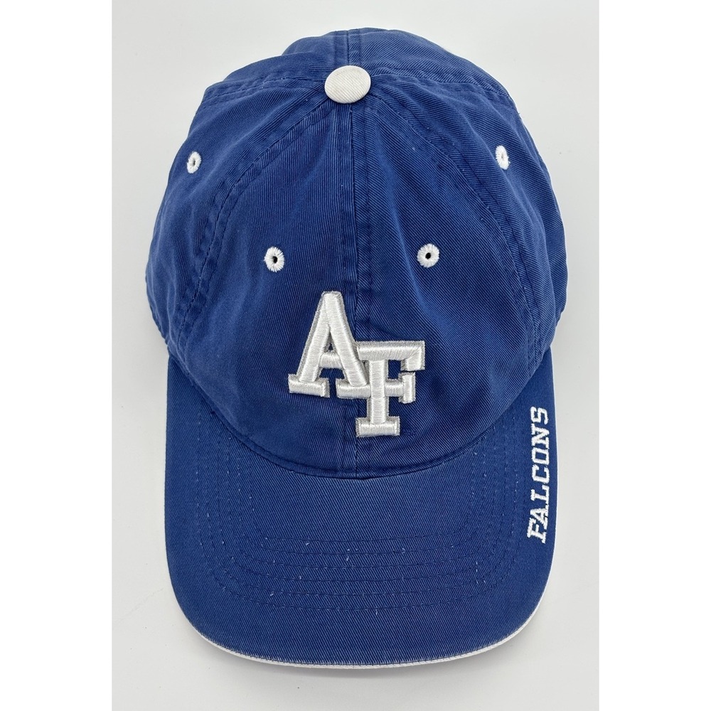 Official Air Force Falcons Collegiate Baseball Cap Hat Blue Adjustable USAFA